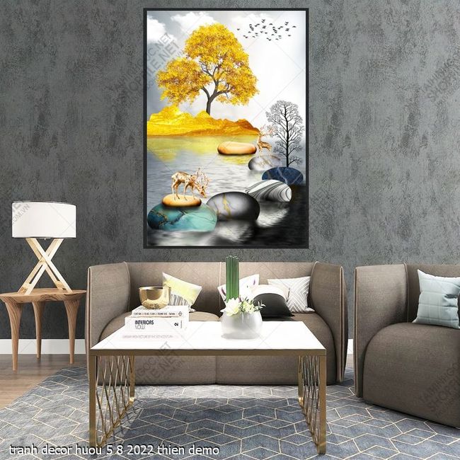 tranh decor huou 5 8 2022 thien